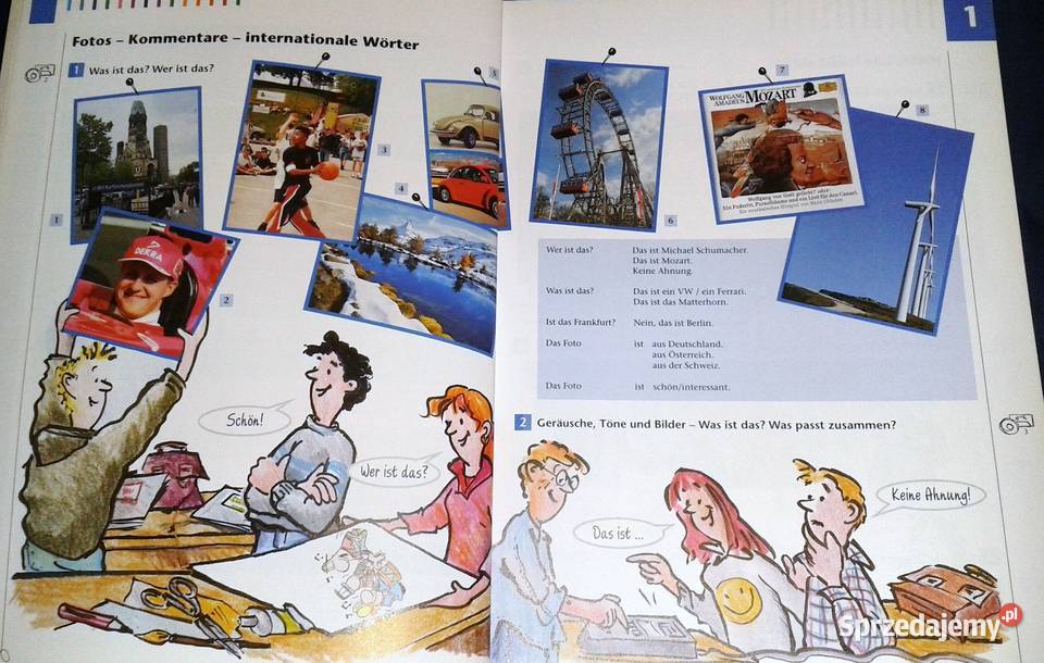 Genial A1 Podręcznik Język niemiecki młodzieży Książki do nauki języka obcego Chełm