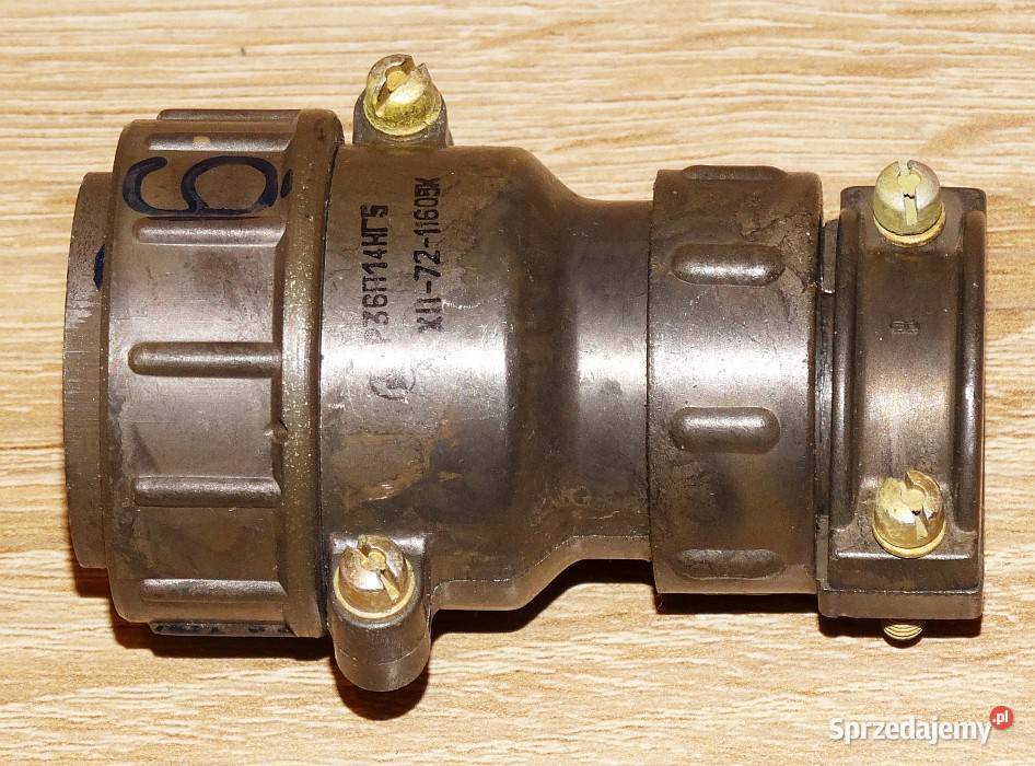 Złącze wtyk męski przemysłowy wojskowy 14 pinów