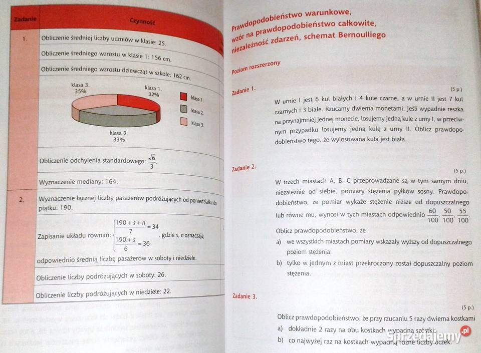 Matematyka Cz 2 Matura 2005 J Człapiński J Uss Chełm sprzedam