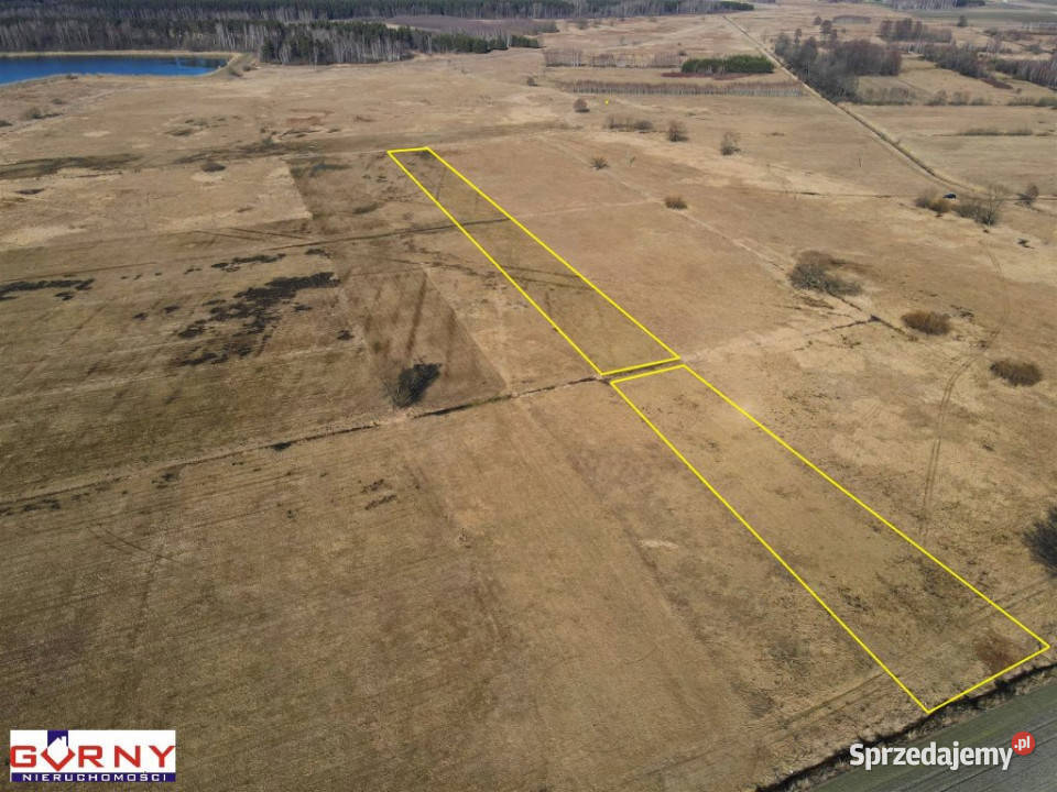 sprzedaży działki 8100m2 Świerczyńsko