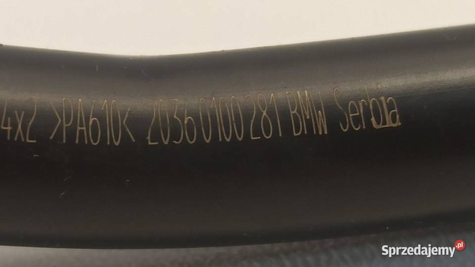 BMW 7 G11 PRZEWÓD OLEJOWY SKRZYNI 8576824 osobowe Smarowanie silnika dolnośląskie