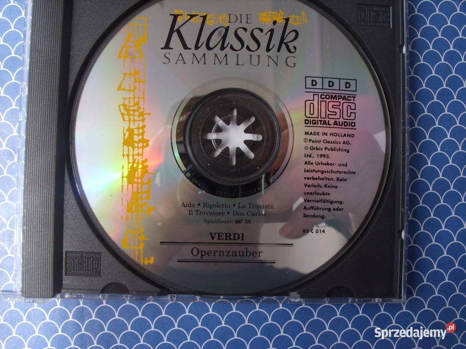 Plyta CD VERDIOPERNZAUBER 1993 Wołów