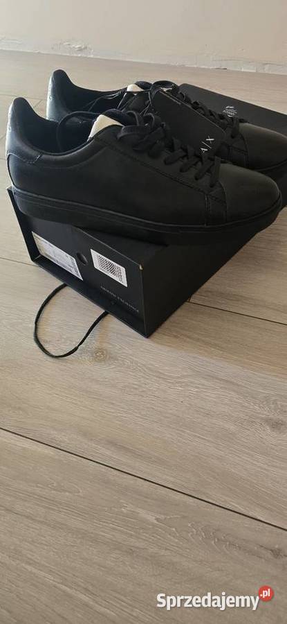 Buty Armani Exchange AX Skóra Naturalna 44 NOWE Kęszyca Leśna