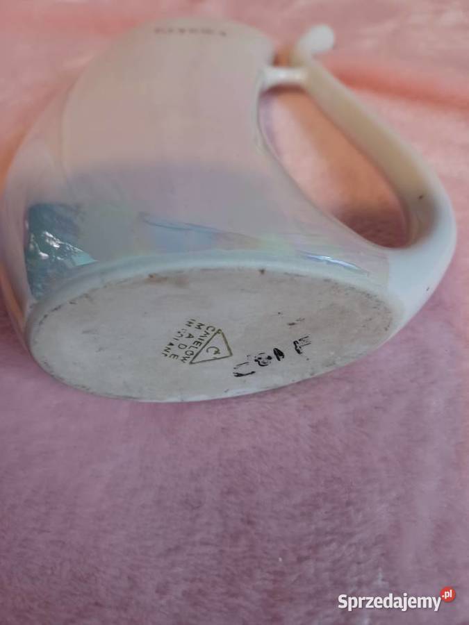 Pijalka Ćmielów Porcelana iryzowa Łódź