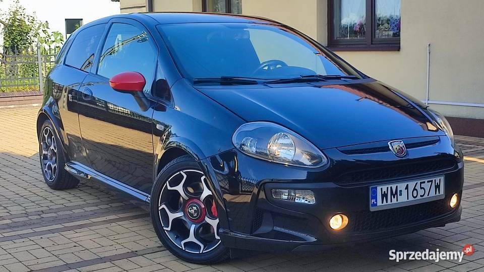 Abarth Punto EVO 14 Turbo benzyna 2013r 165 ks światła do jazdy dziennej Kałuszyn