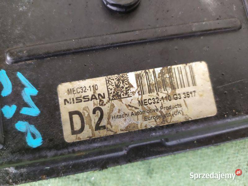 STEROWNIK SILNIKA NISSAN MICRA K12 Motoryzacja Gliwice