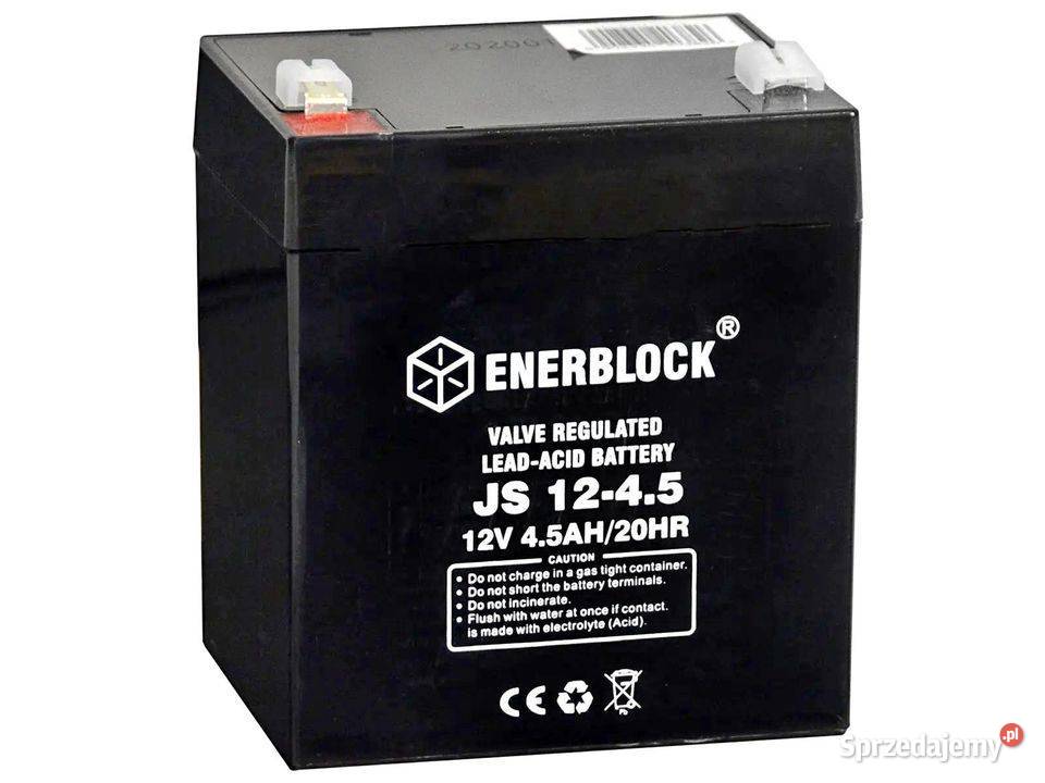 Akumulator ENERBLOCK AGM JS1245 12V 45Ah Kalisz