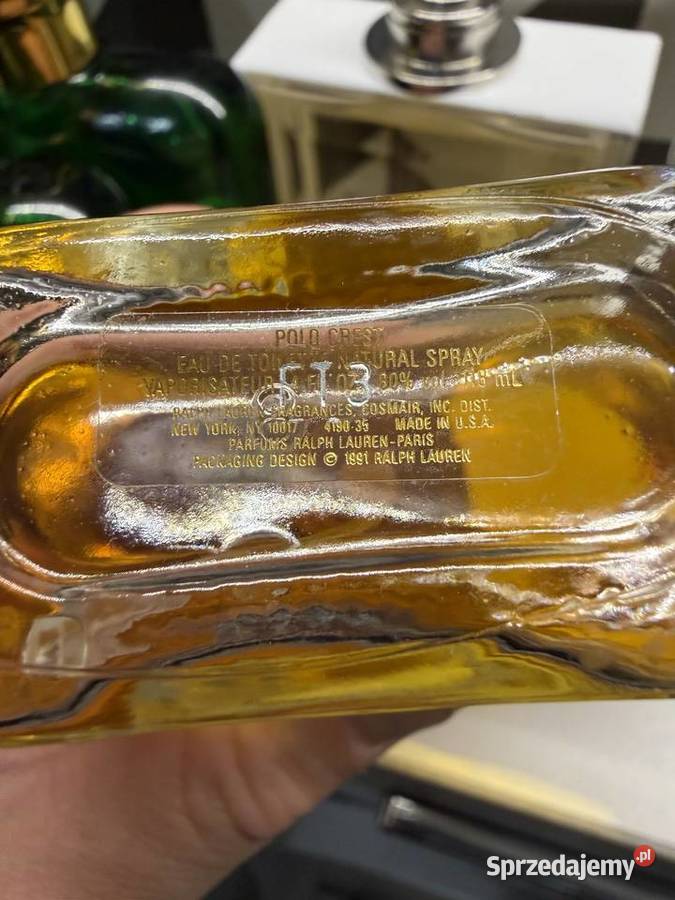 Vintage Ralph Lauren polo Crest 118ml Wągrowiec