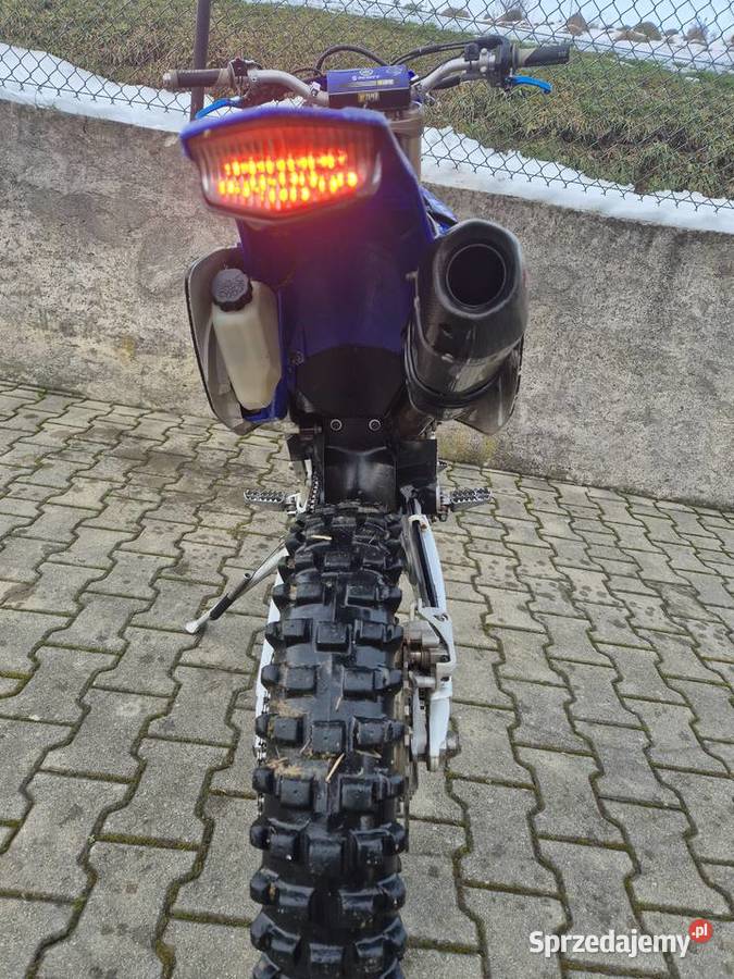Yamha wr 250 2007 niebieski Szczawnica
