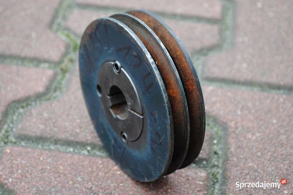 Koło pasowe szajba Średnica 117mm 2paski 10mm