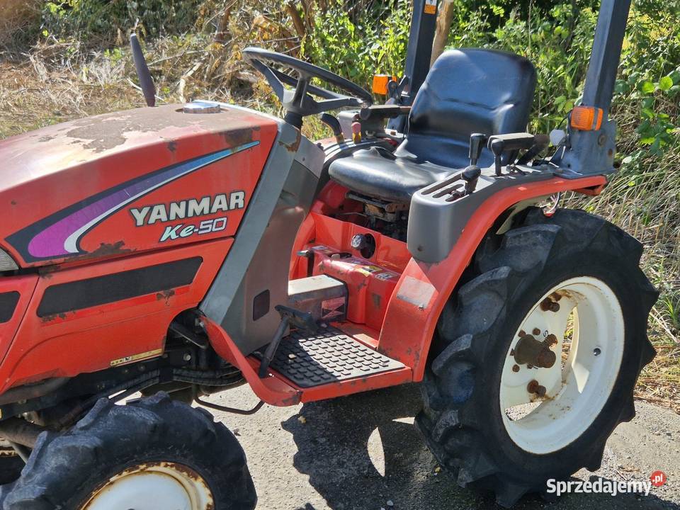 Traktorek traktor YANMAR Ke50D 15 44 Małuszyn