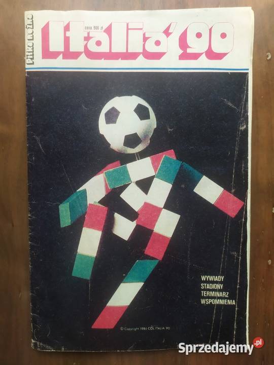 Skarb kibica ITALIA 90 Czasopisma Łódź