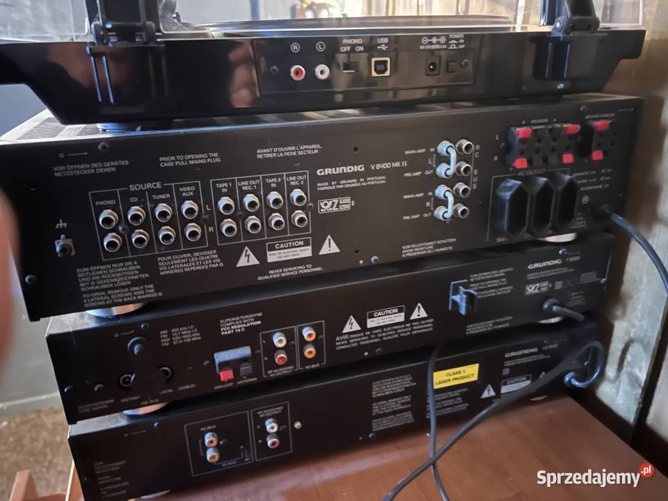 Wieża Vintage Grundig V8400 MK II T 8300 CD 8150 Poznań