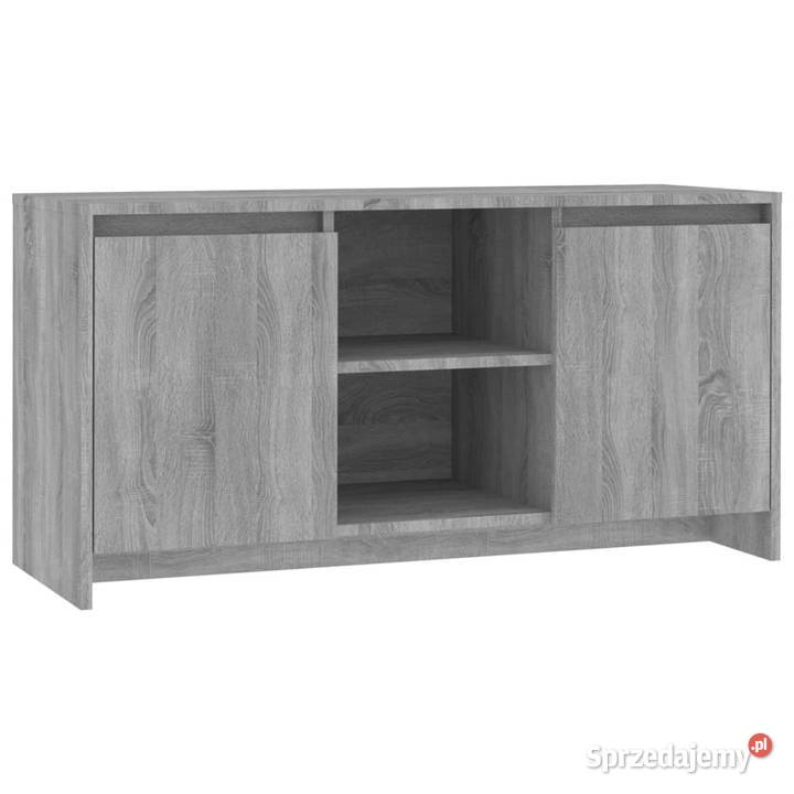 Szafka pod TV szary dąb sonoma 102x375x525