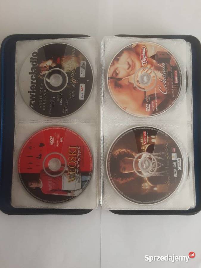 FILMY DVD Z PRASY W ETUI Szczecinek sprzedam