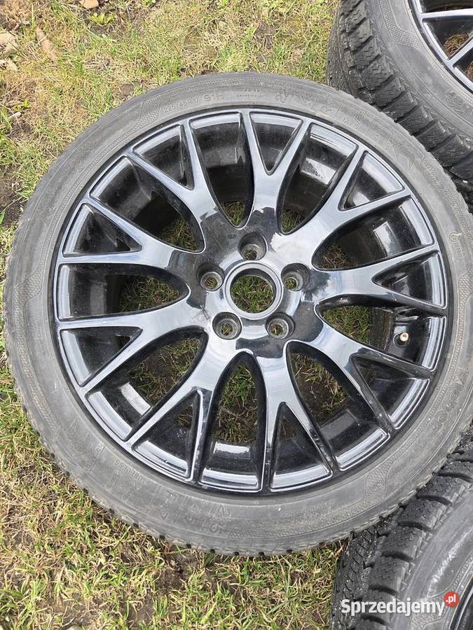 Felga aluminiowa 17 Audi z rozwidlonymi aluminiowe Opony i felgi dolnośląskie sprzedam