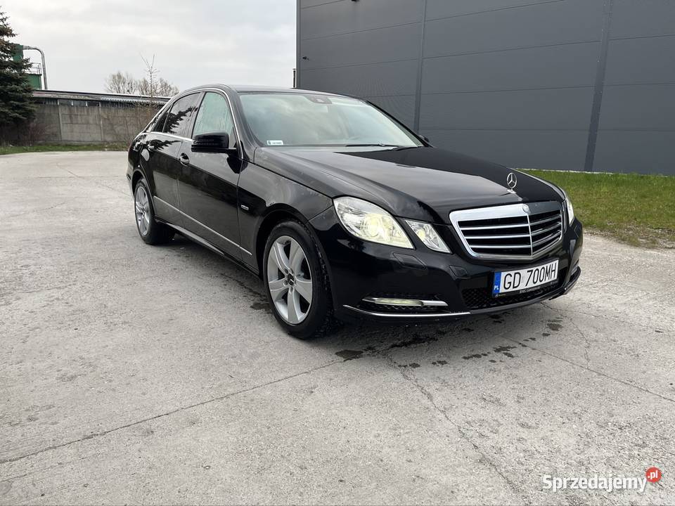 Mercedes Benz E220 W212 SALON POLSKA elektryczne lusterka Klasa E