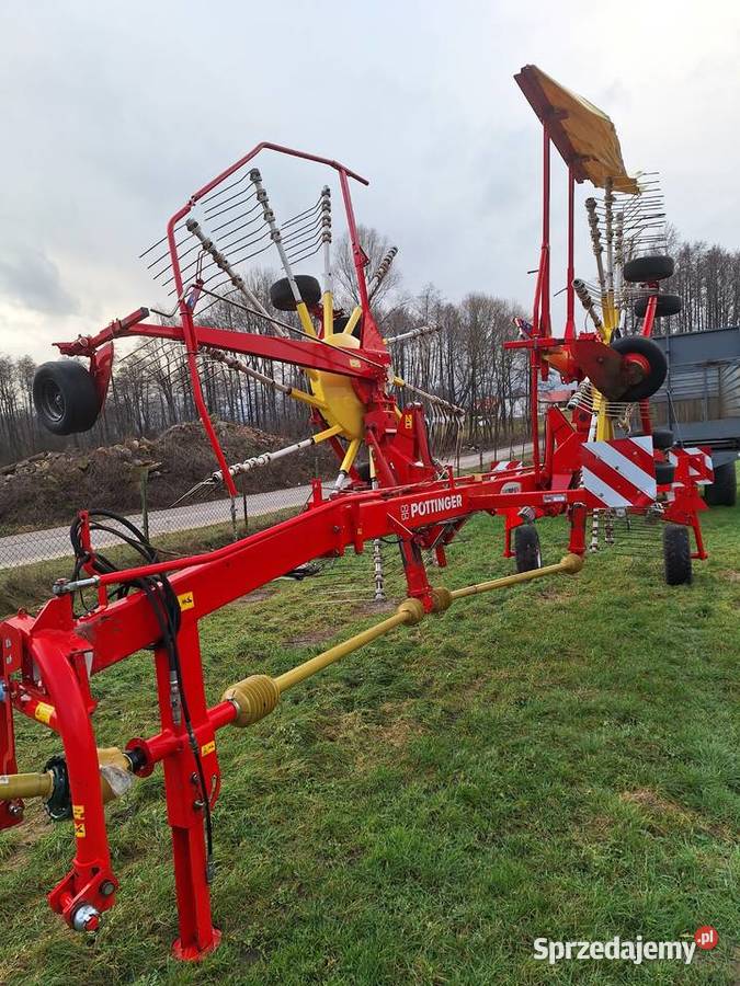 Zgrabiarki dwukaruzelowe marki krone pottinger Łomża