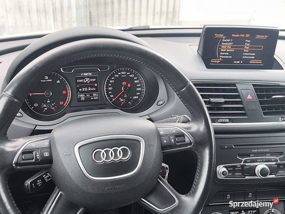 Audi Q3 20tdi 140 Ksenon Ledy nawigacja czujniki Mława
