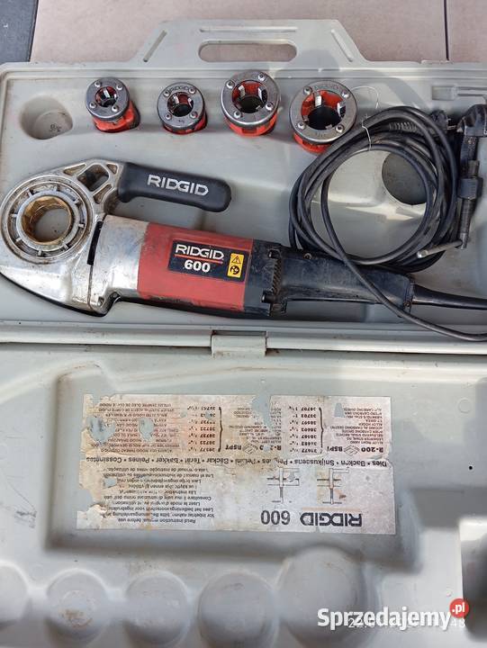 Gwintownica elektryczna Ridgit 600 Ciekoty