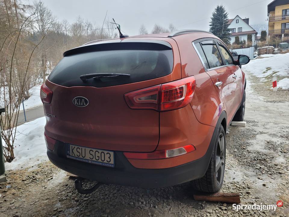 Kia Sportage 20 4x4 2013 r Uszkodzony 163KM