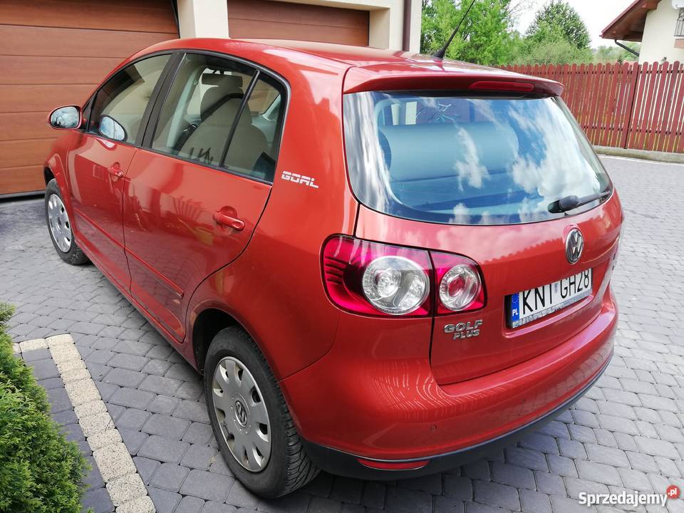 Golf Plus 19 TDI wersja goal 2006r Nowy Targ sprzedam