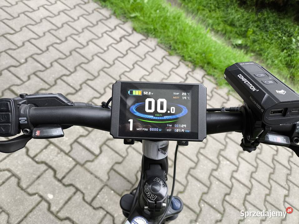 Rower elektryczny Saveno Everest 30 konwersja Cieszyn