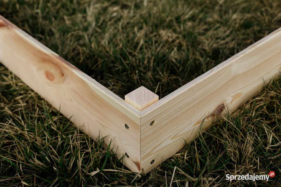 Warzywnik drewniany skrzynia ogrodowa zielnik Kalety