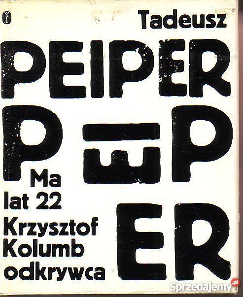 8725 MA LAT 22 KRZYSZTOF KOLUMB ODKRYWCA TADEUSZ Czyrna