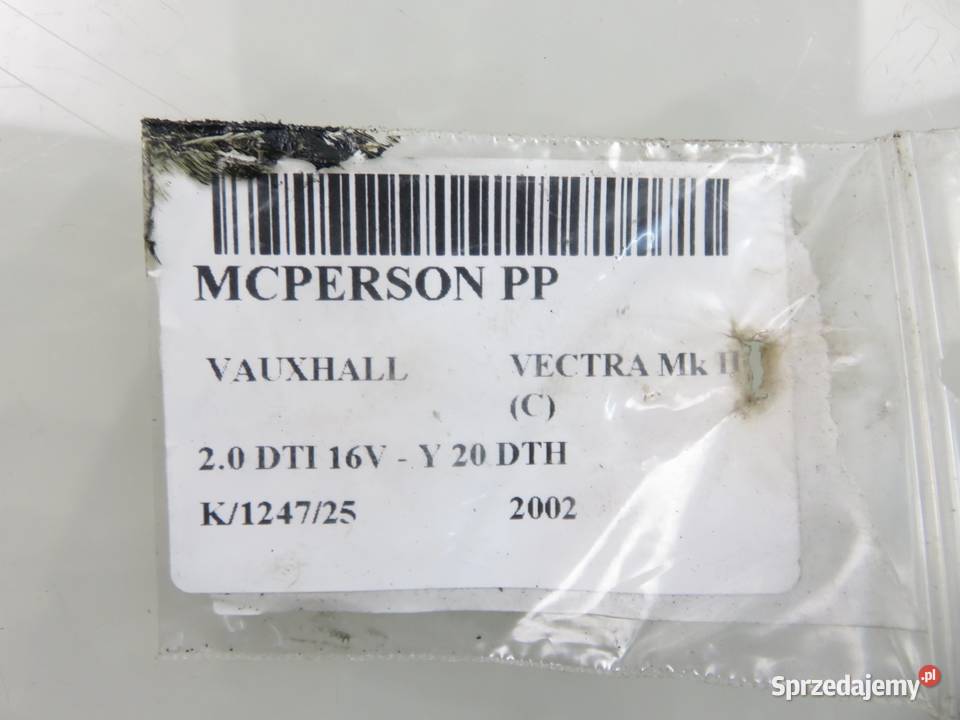 MCPERSON PRAWY PRZEDNI VECTRA C 20 DTI 16V
