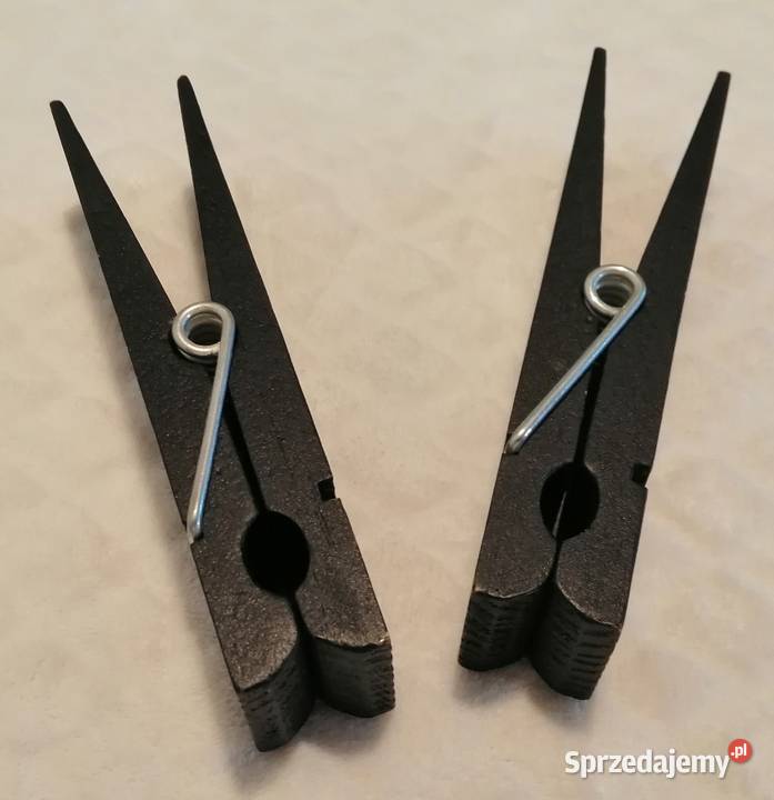 Drewniany spinacz dekoracyjny zacisk klamra 15 śląskie Czeladź