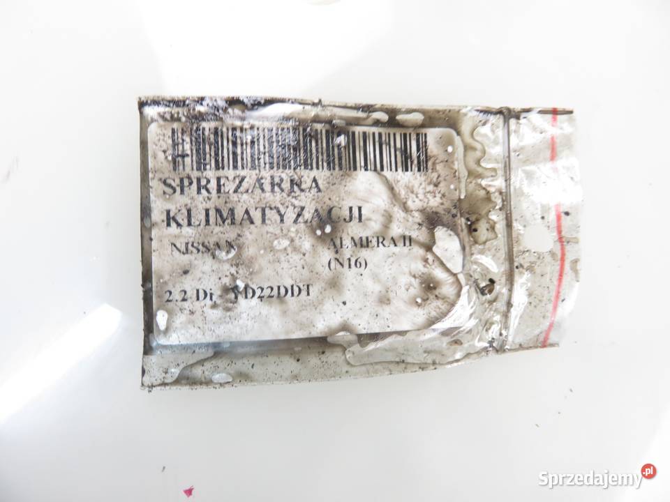 KOMPRESOR KLIMATYZACJI NISSAN ALMERA II 22 Di Kompresory klimatyzacji małopolskie