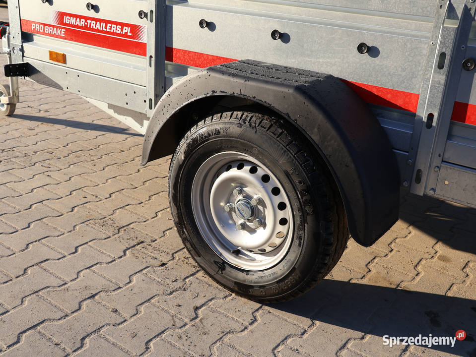 Przyczepa TEMARED PRO BRAKE 2612 wzmacniane Sosnowiec