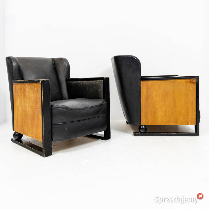 Fotele art deco para lata 30 dwa ke Wasastjerna Swarzędz sprzedam
