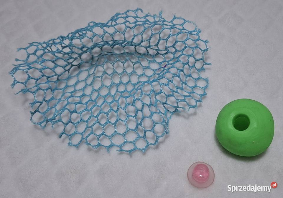 Zestaw do gniotka z siateczką zielony DIY Czeladź