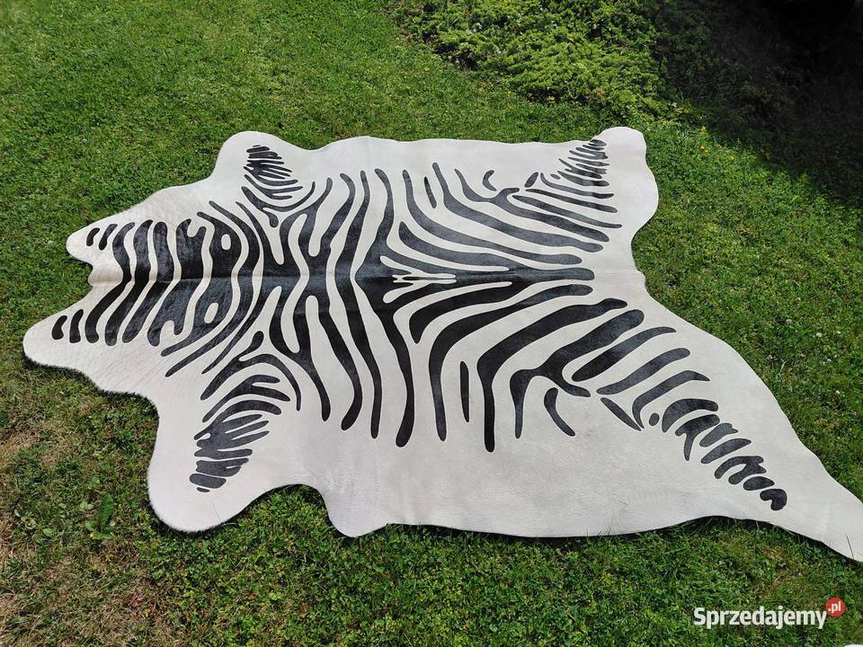 Skóra z Zebry Skóra Naturalna Zebra Skóra