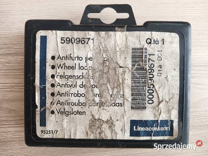 Oryginalne śruby zabezpieczające złodziejki FIAT Kraków sprzedam