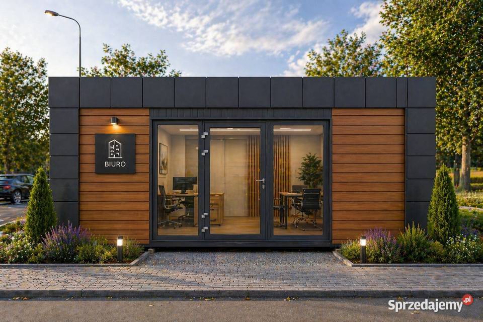 Kontener pawilon biuro zaplecze socjalny 50x60m Oborniki