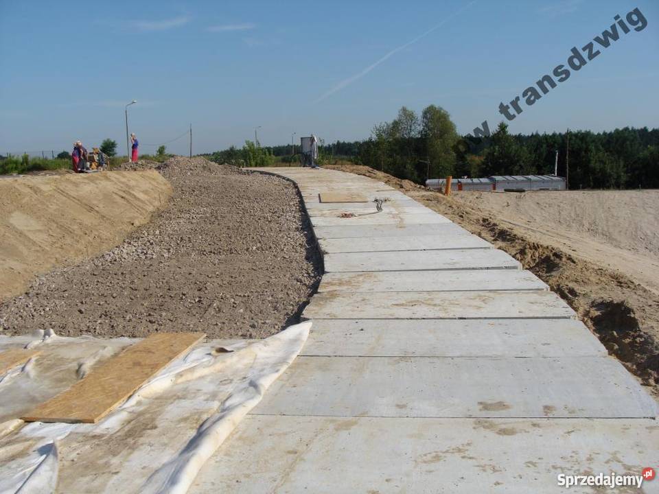 PŁYTY DROGOWE Z BETONU C3037 APROBATA TECHNICZNA Tarnobrzeg
