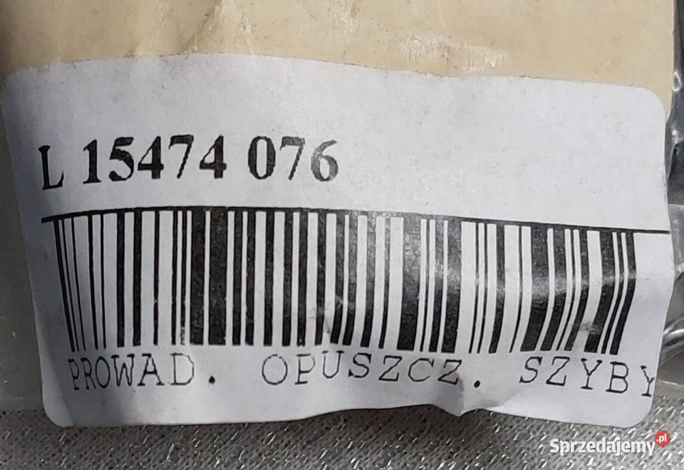 SPINKA ŚLIZG SZYBY RENAULT R19 CLIO I II MEGANE Mielęcin