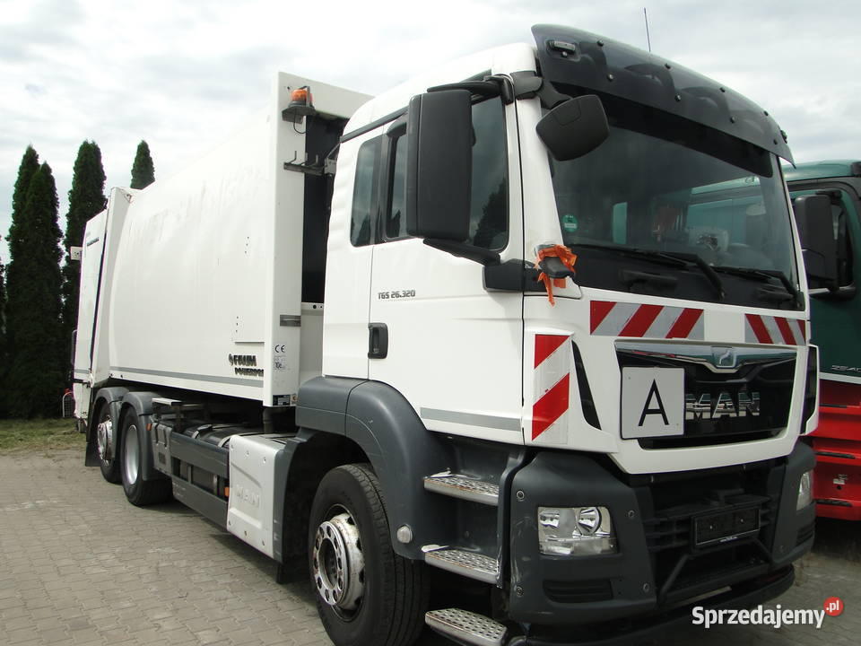 Śmieciarka MAN TGS 26320 Euro 6 Stasi Las