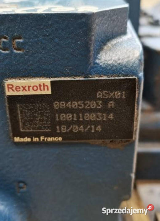 Rozdzielacz rexroth ASX01 deutz fahr Agrovector wielkopolskie
