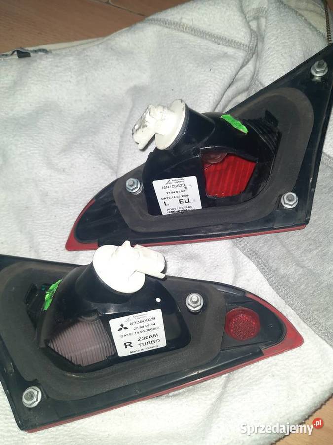 Lampy do Mitsubishi Colt 6 Z30 tylniej klapy Lampy tylne Motoryzacja małopolskie