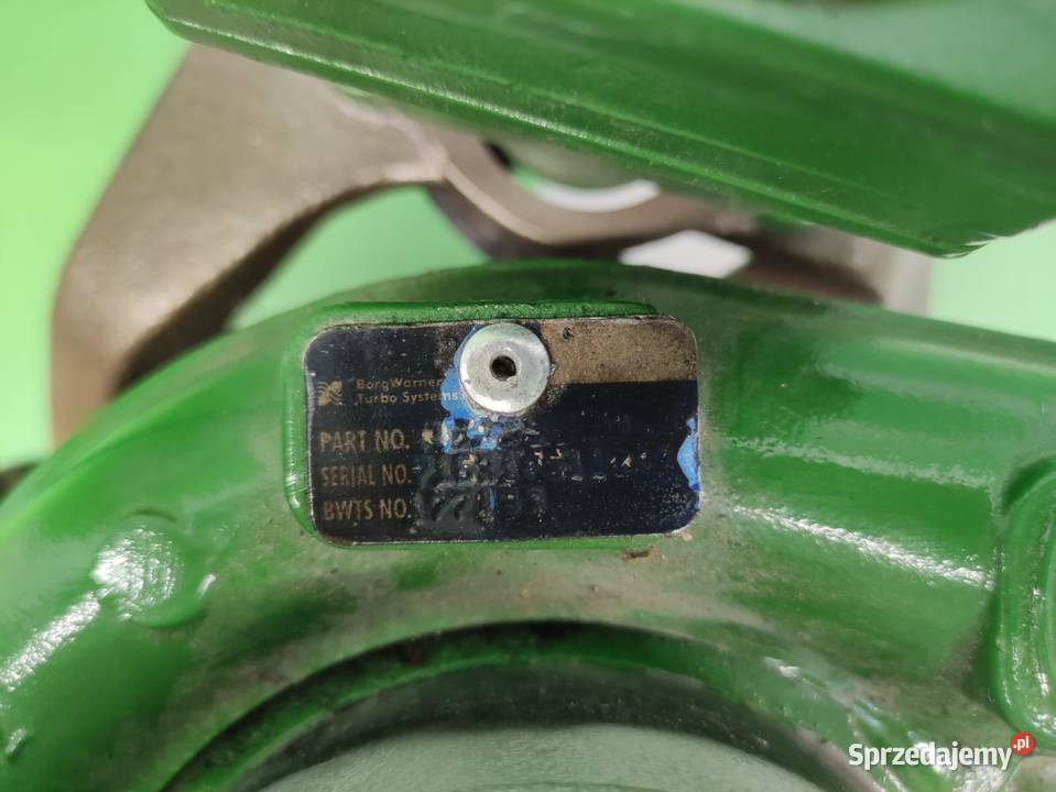 Turbosprężarka RE535680 John Deere 6930 Premium Wilkowo sprzedam