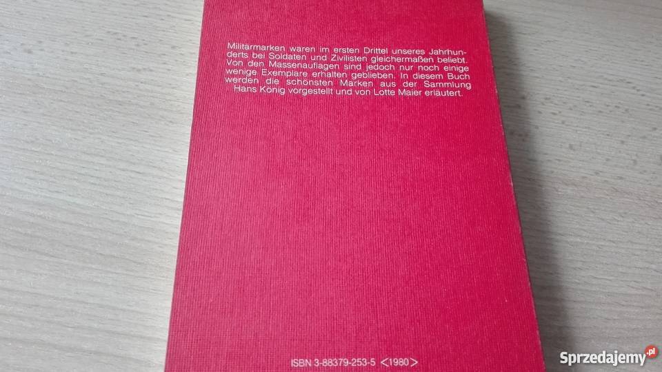 Militrmarken Maier Lotte Bibliophilen Książki naukowe i popularnonaukowe Gdańsk