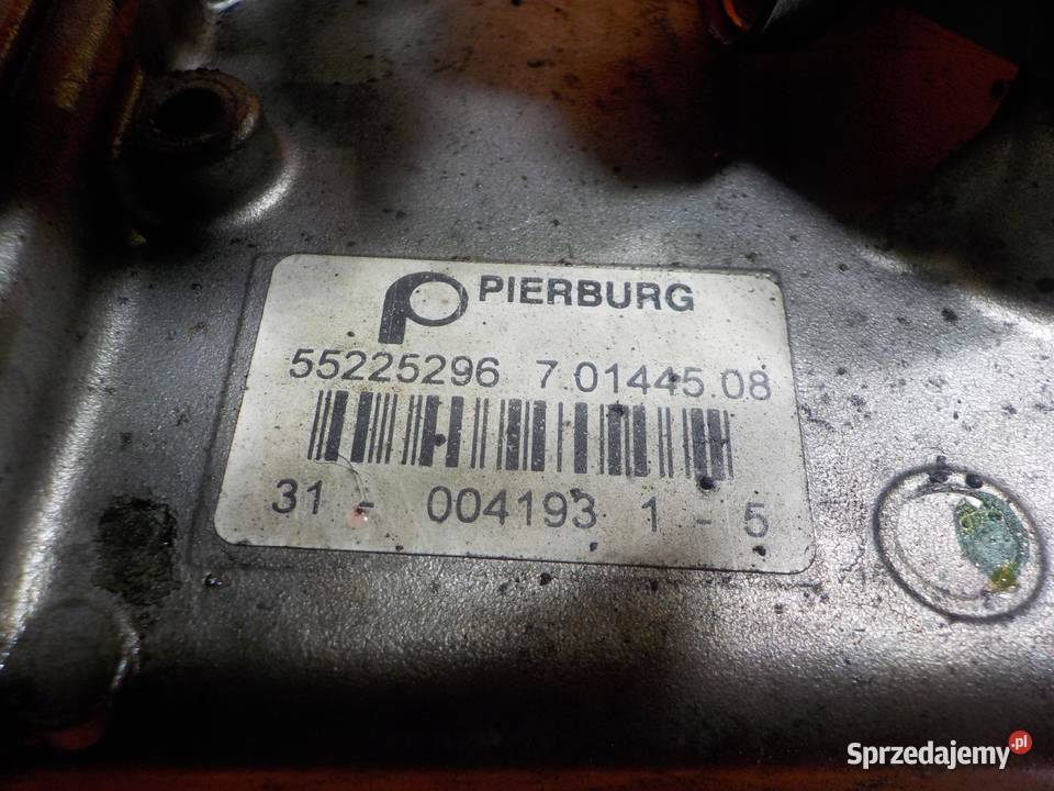 FIAT 500 MITO NEMO 13 MJET 12r 95 zawor EGR Recyrkulacja spalin EGR