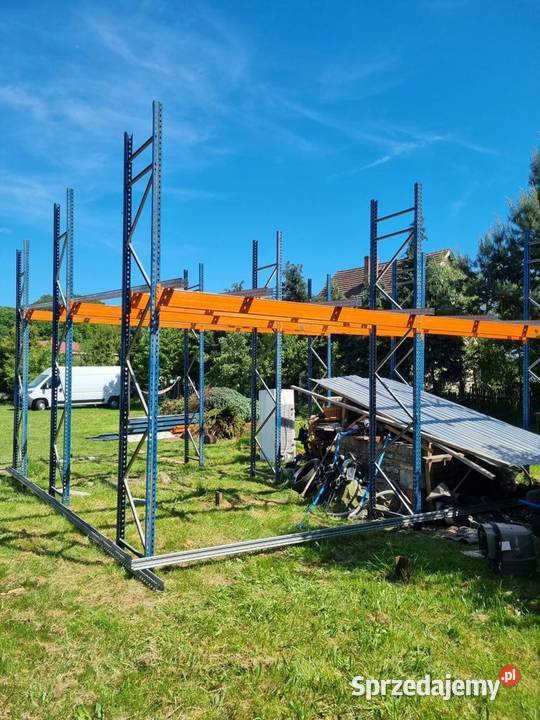 Konstrukcja pod altankę dach płaski jednospadowy