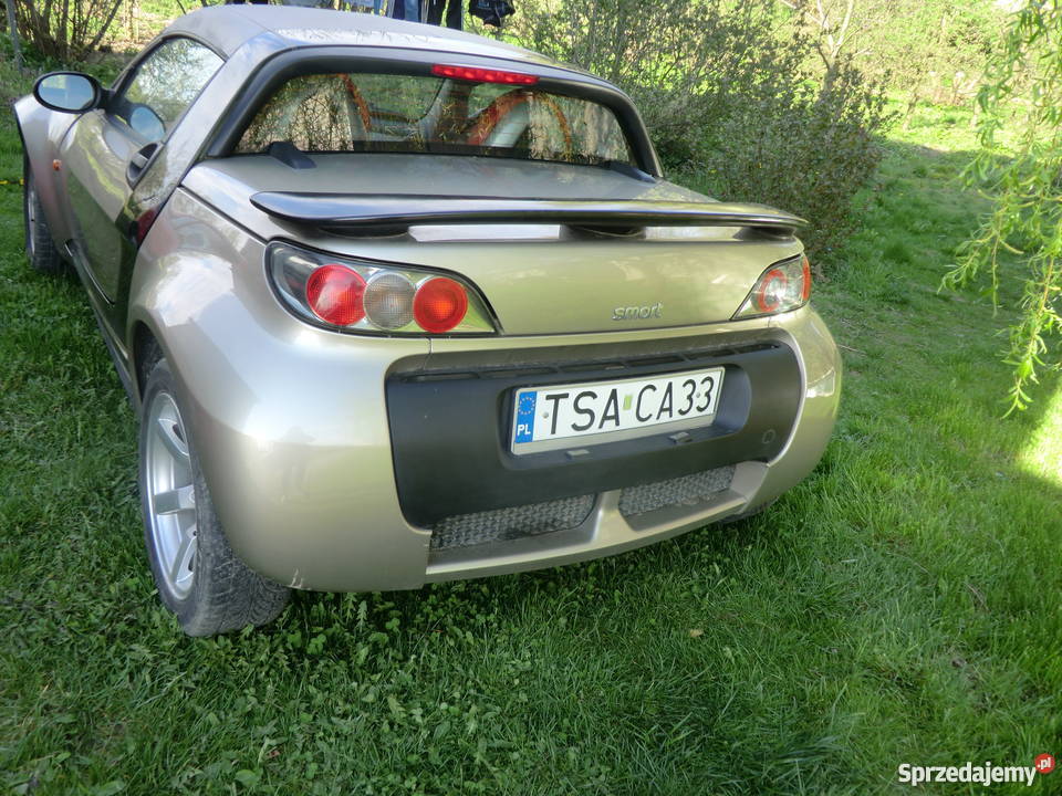 Piękny Smart Roadster blokada skrzyni biegów