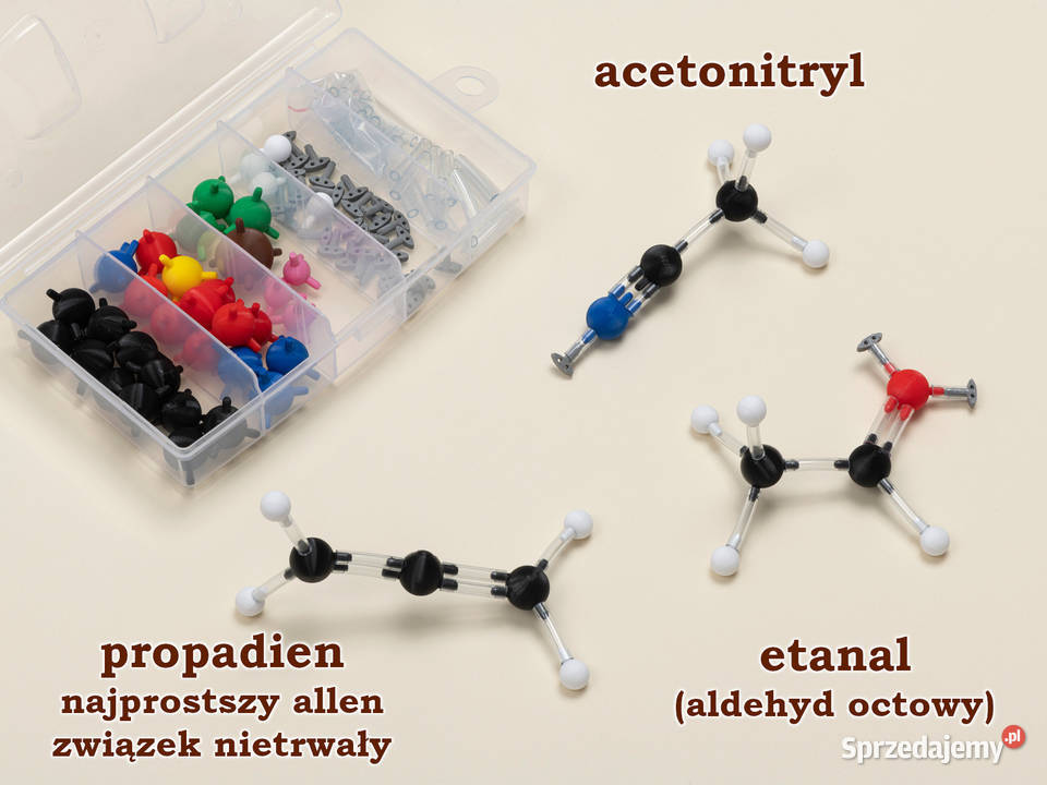 Modele atomów CHEMIA ORGANICZNA szkoła średnia Warszawa