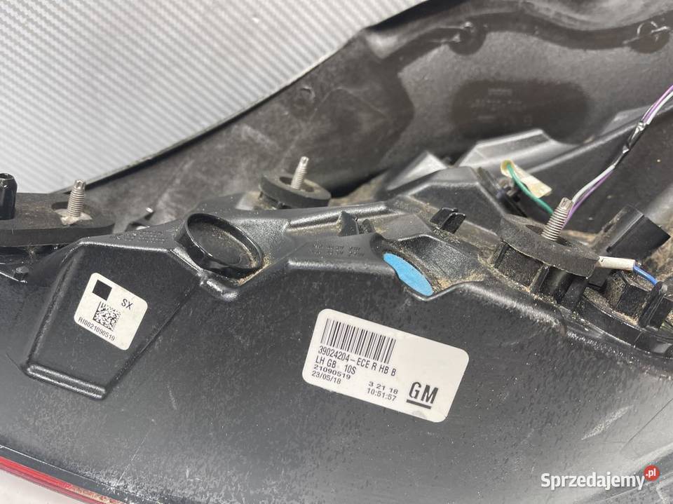 OPEL INSIGNIA LIFTA PRAWA LAMPA TYŁ Części wielkopolskie Ostroróg